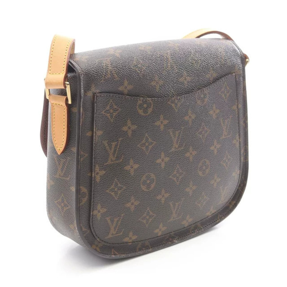 Louis Vuitton Monogram Leather Canvas Shoulder Brown Cloud Saint Bag - Picture 1 of 8
